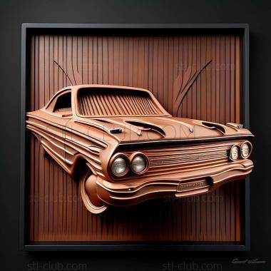 3D мадэль Mercury Comet (STL)